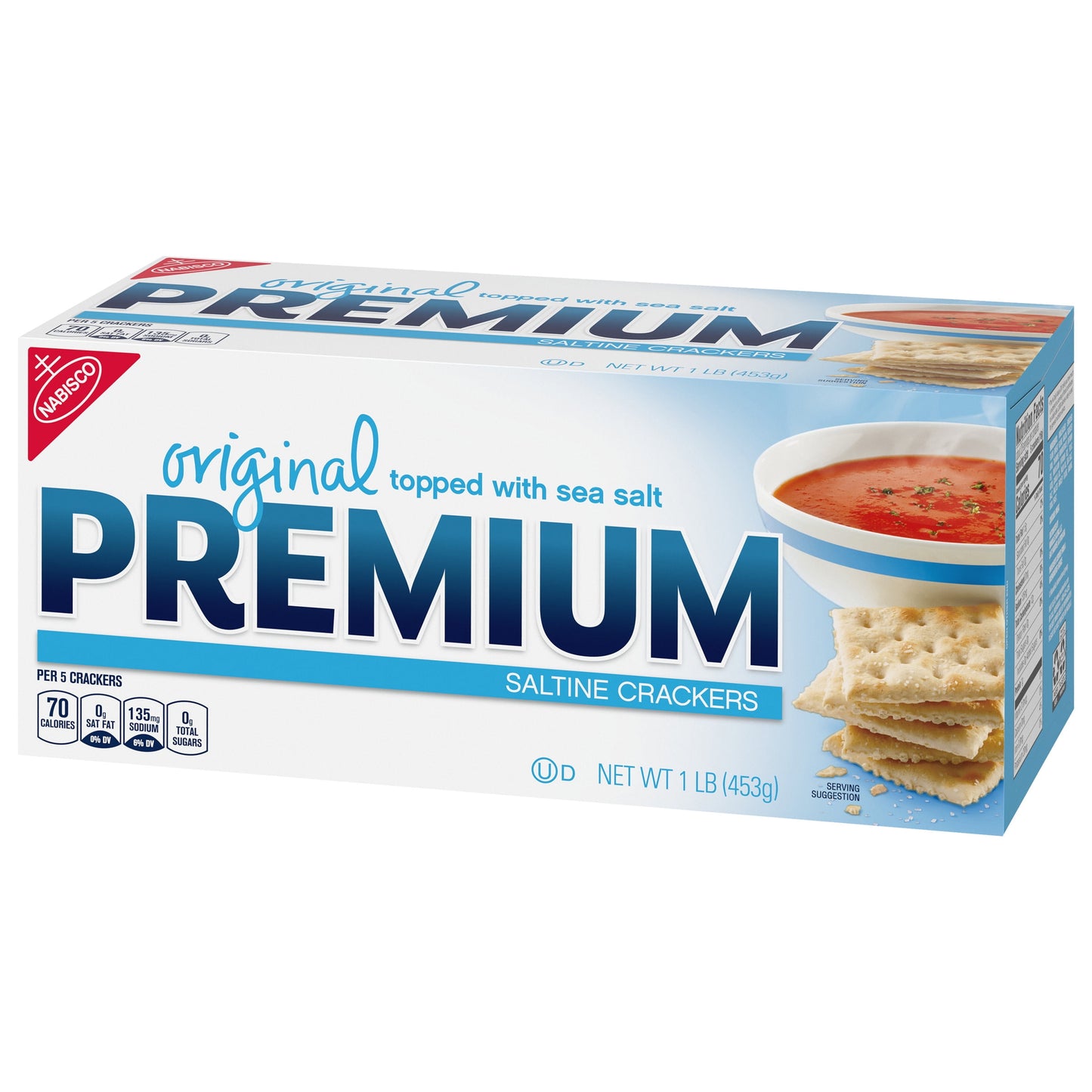 Premium Original Saltine Crackers, 16 oz