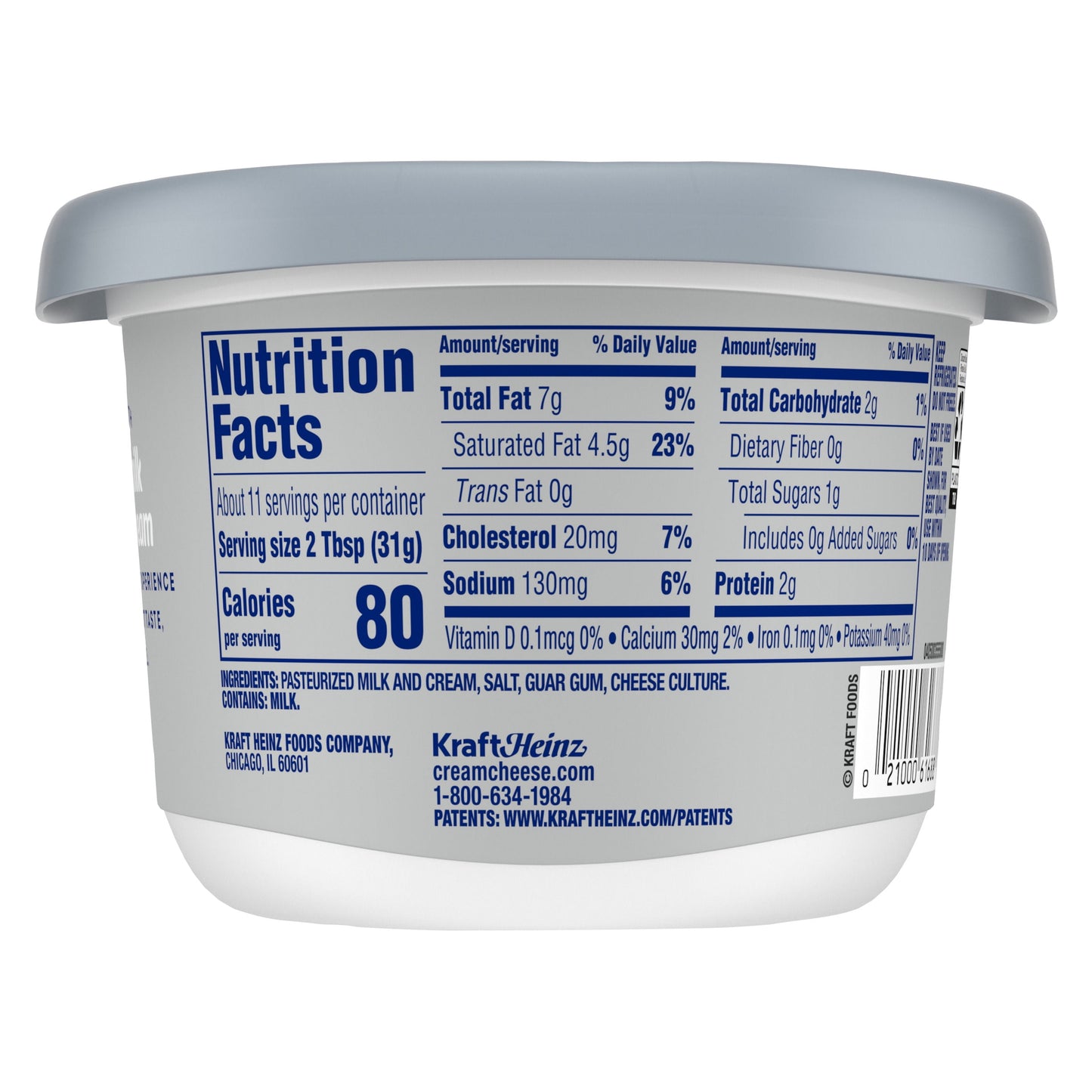 Philadelphia Original Cream Cheese Spread, 12 oz Tub