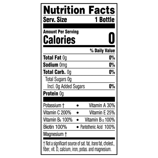 vitaminwater zero sugar shine, electrolyte enhanced water, strawberry lemonade, 20 fl oz