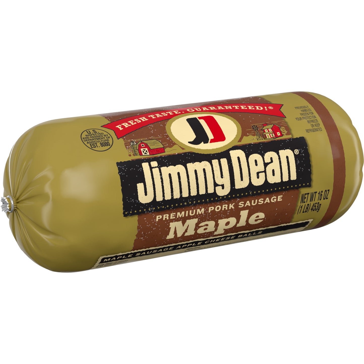 Jimmy Dean Premium Maple Pork Sausage Roll, 16 oz