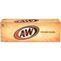 A&W Cream Soda, 12 fl oz, 12 Pack Cans