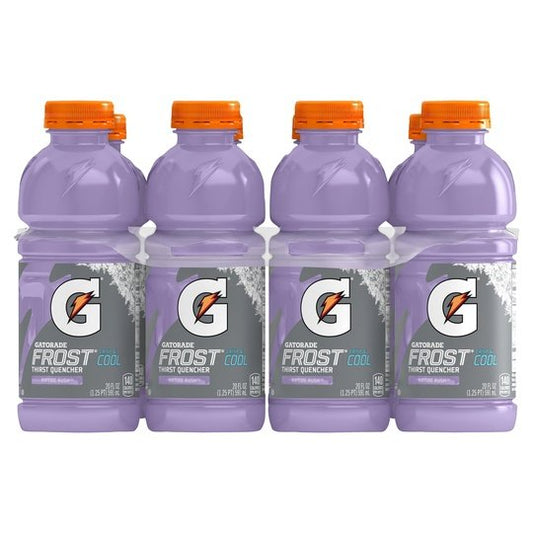 Gatorade Frost Riptide Rush Thirst Quencher Sports Drink, 20 fl oz, 8 count