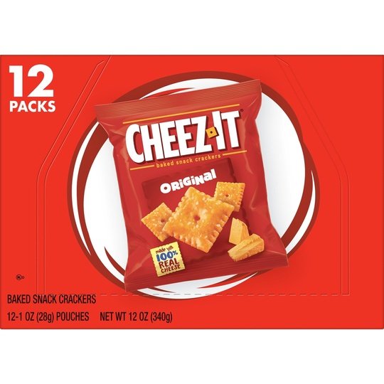 Cheez-It Original Cheese Crackers, 12 oz, 12 Count