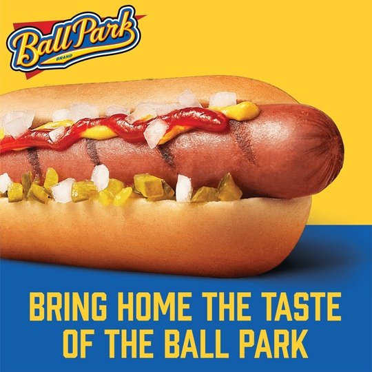 Ball Park Classic Hot Dogs, 15 oz, 8 Count