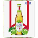 Michelob ULTRA Infusions Lime & Prickly Pear Domestic Beer, 12 Pack, 12 fl oz Bottles, 4% ABV