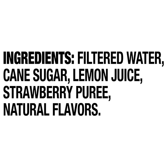 Simply Non GMO All Natural Strawberry Lemonade Juice, 52 fl oz Bottle