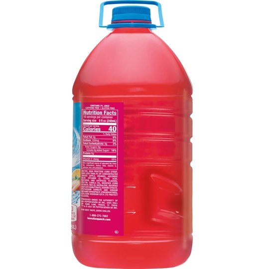 Hawaiian Punch Surfin' Strawberry Citrus Juice, 1 Gal, Bottle