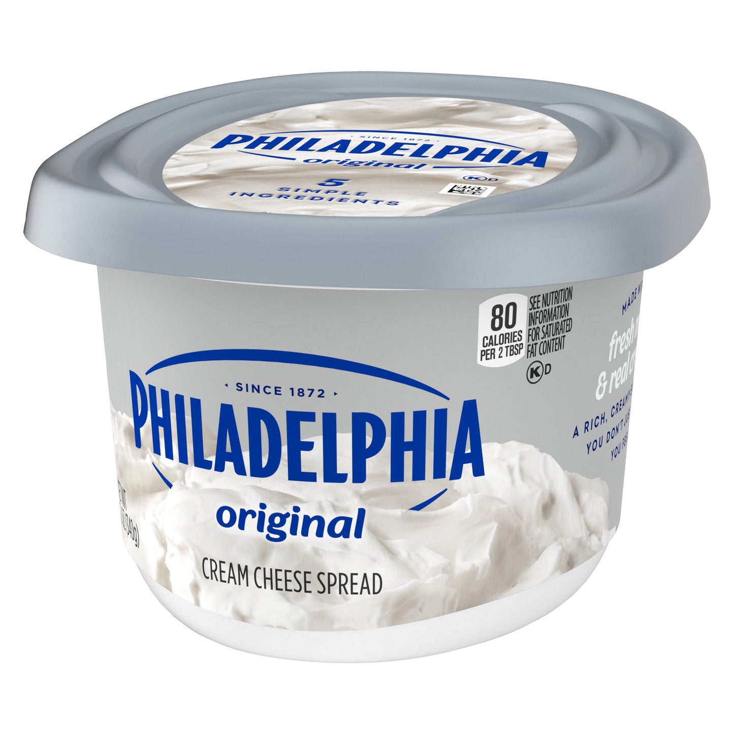 Philadelphia Original Cream Cheese Spread, 12 oz Tub