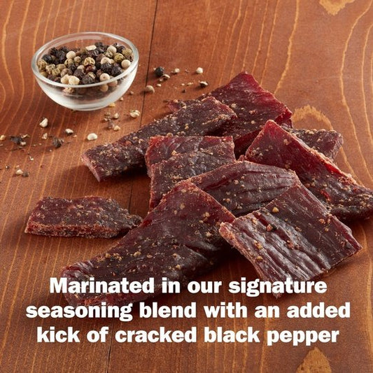 Jack Link’s Beef Jerky, Peppered, 100% Beef, 11g of Protein per Serving, 2.85 oz Bag