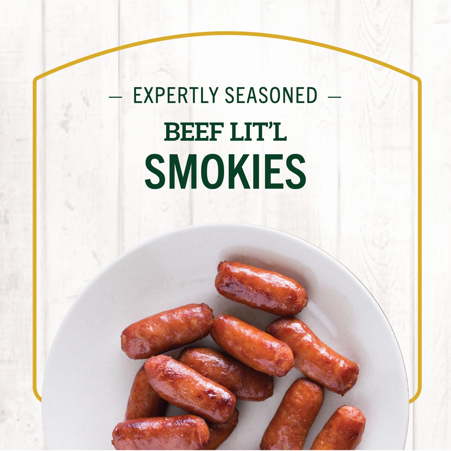 Hillshire Farm Beef Lit'l Smokies Smoked Sausage, 24 oz