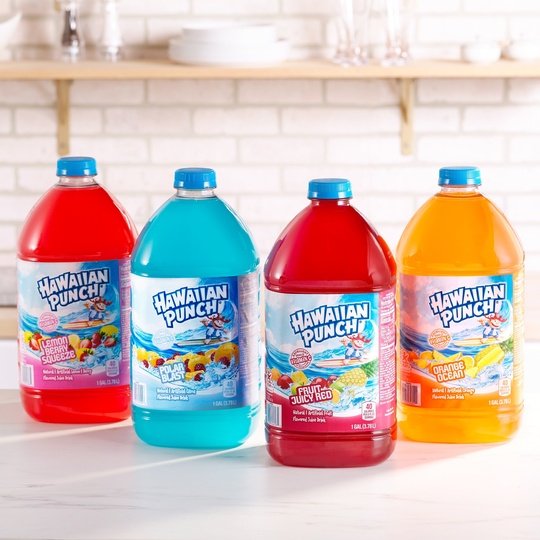 Hawaiian Punch Polar Blast, Juice Drink, 1 gal bottle