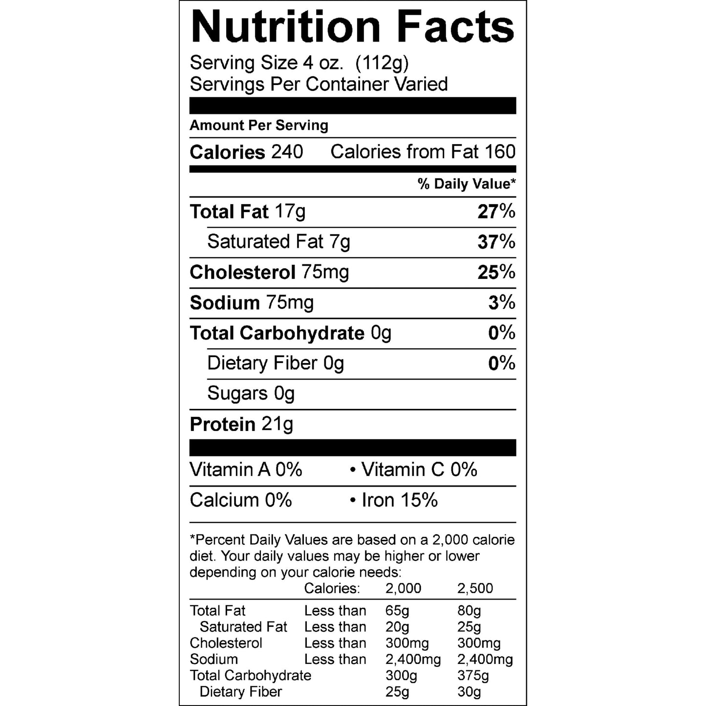 Beef Chuck Eye Steak, 0.43 - 2.05 lb Tray