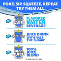 Capri Sun Roarin' Waters Tropical Tide Flavored Water Kids Drink Pouches, 30 Ct Box, 6 fl oz Pouches