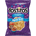 Tostitos Scoops! Tortilla Chips Party Size, 14.5 oz Bag