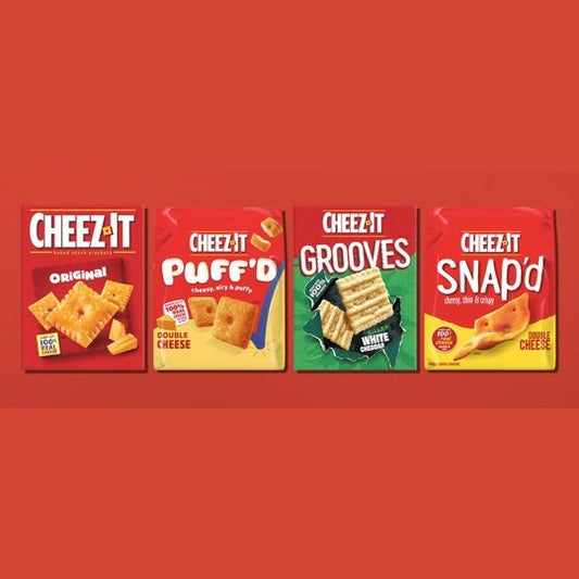 Cheez-It Snap'd Cheddar Sour Cream and Onion Cheese Cracker Chips, 7.5 oz