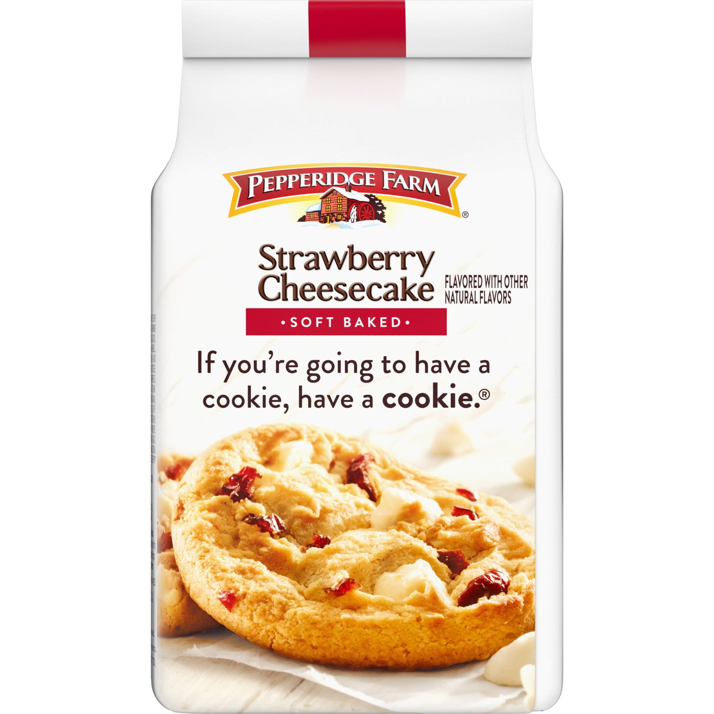 Pepperidge Farm Soft Baked Strawberry Cheesecake Cookies, 8.6 oz. Bag