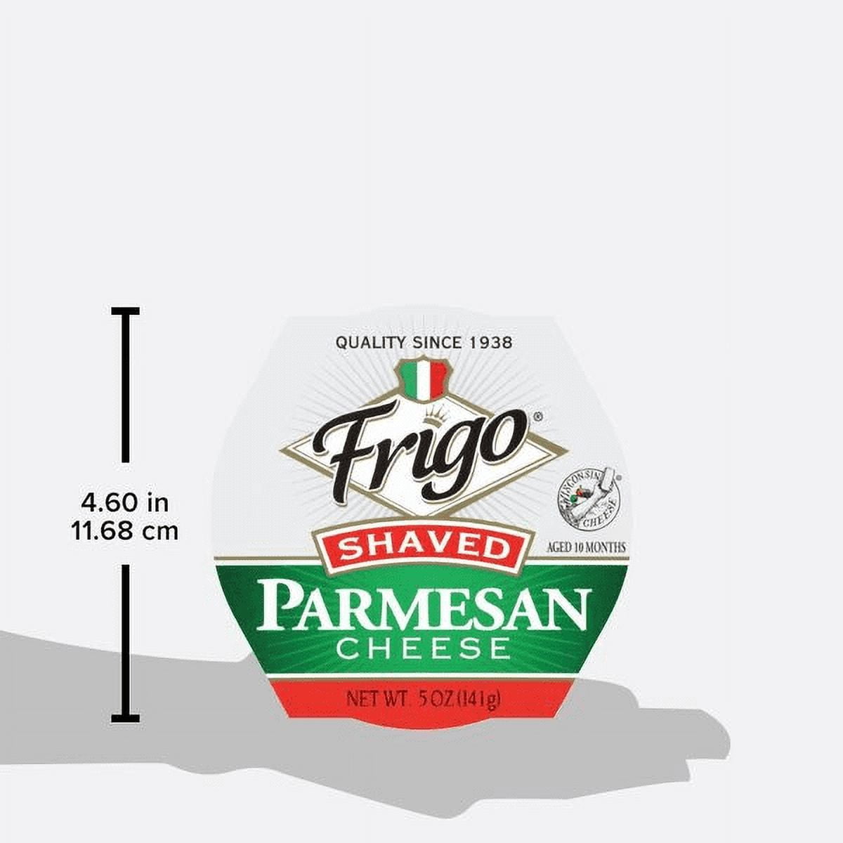 Frigo Shaved Parmesan Cheese, 5 oz Refrigerated Plastic Cup