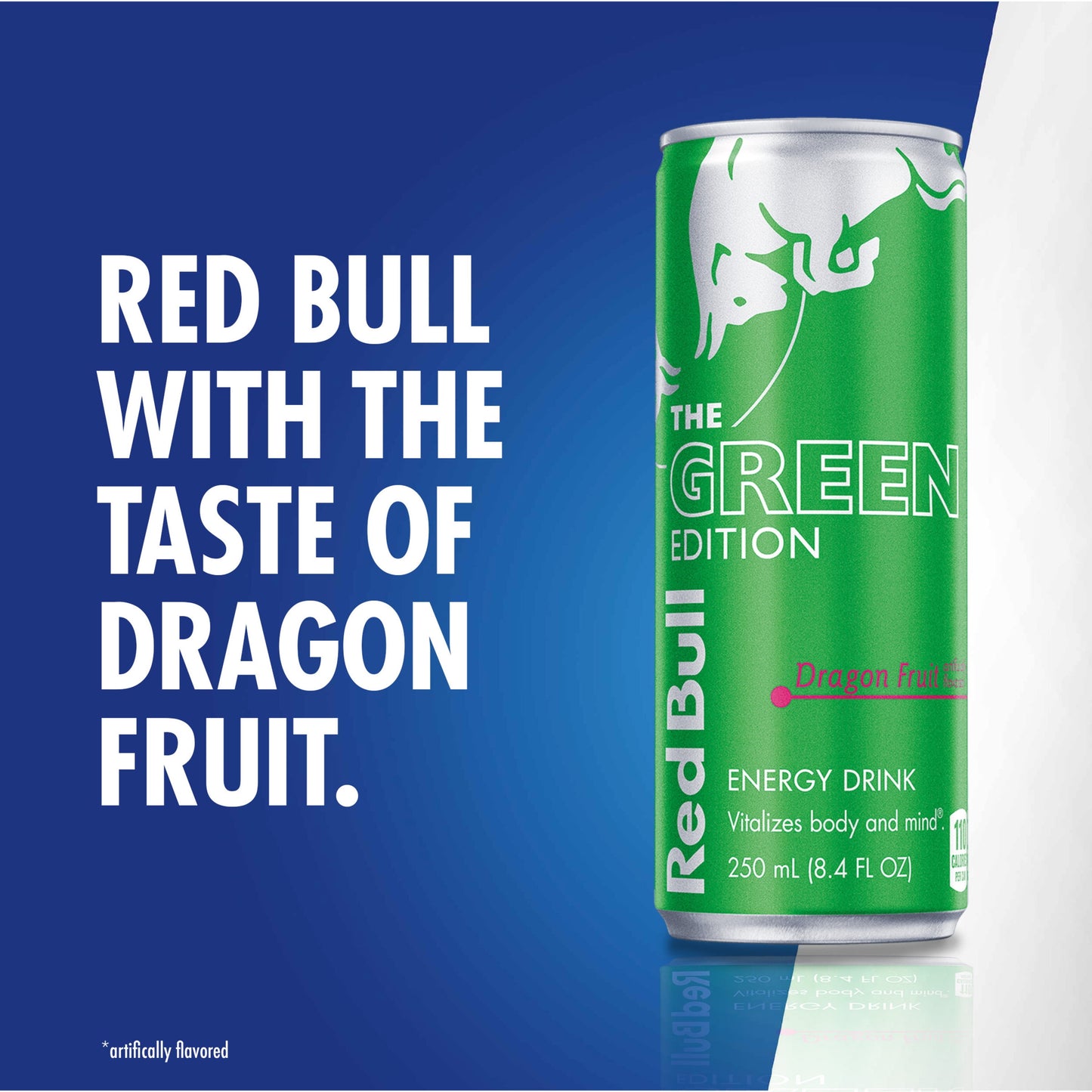 Red Bull Green Edition Dragon Fruit Energy Drink, 8.4 fl oz, Pack of 4 Cans