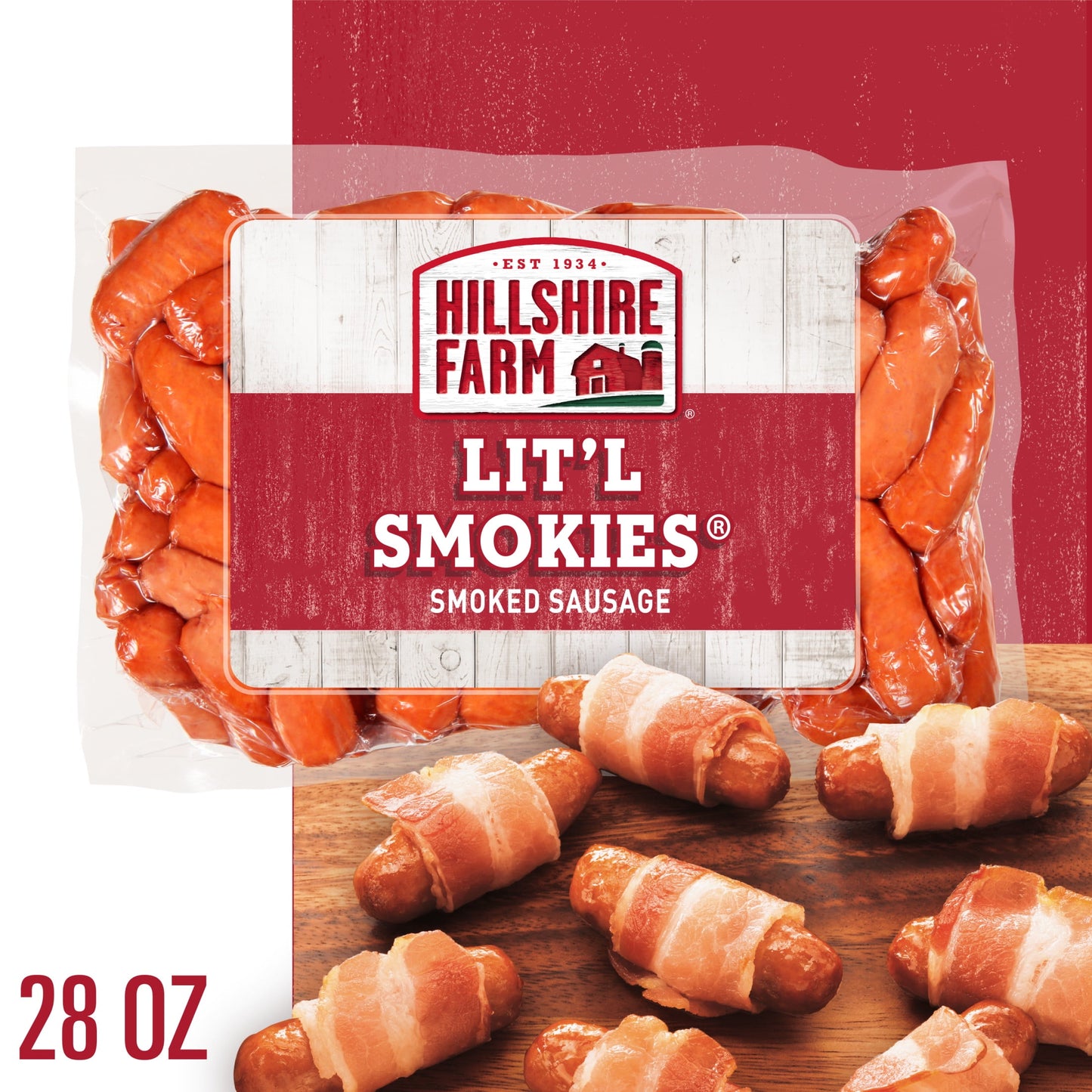 Hillshire Farm Lit'l Smokies Smoked Sausage, 28 oz