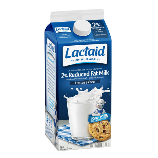 Lactaid 2% Reduced Fat Milk, 64 oz