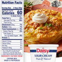 Daisy Pure and Natural Sour Cream, 16 oz (1 lb) Tub (Refrigerated)