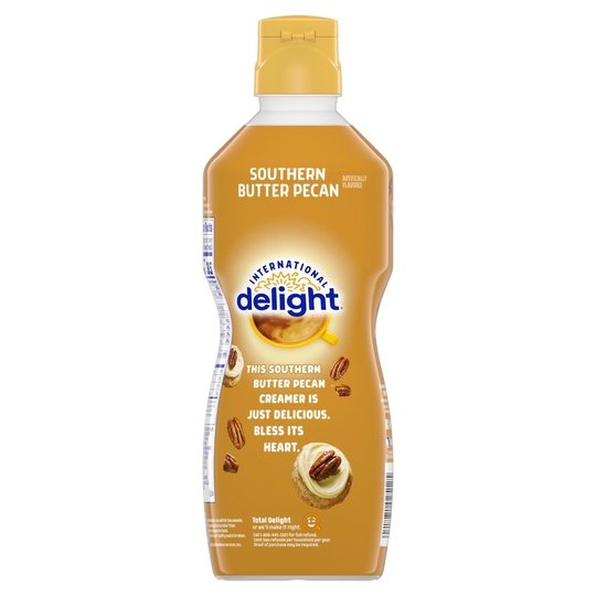 International Delight Southern Butter Pecan Coffee Creamer, 32 fl oz Bottle