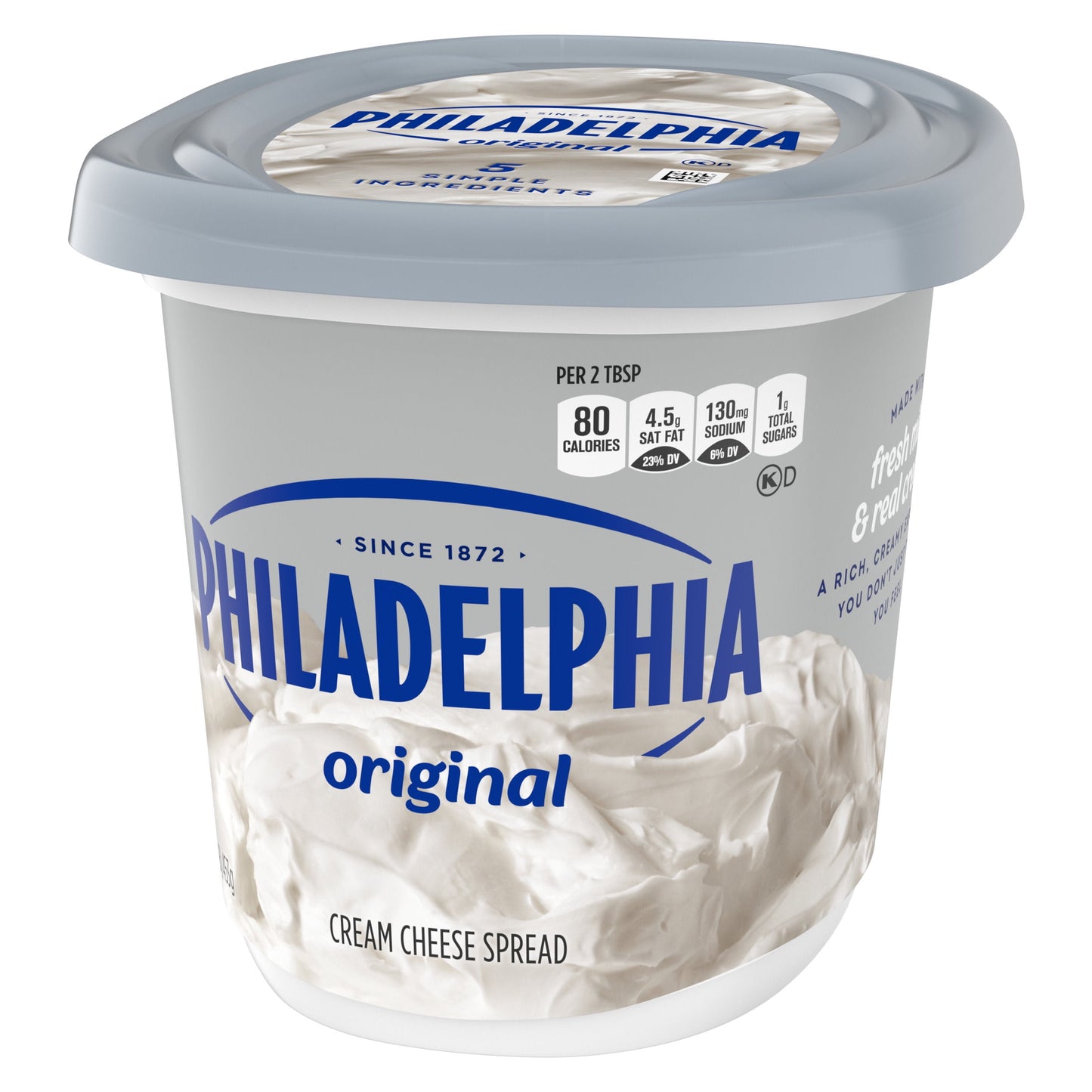 Philadelphia Original Cream Cheese Spread, 16 oz Tub