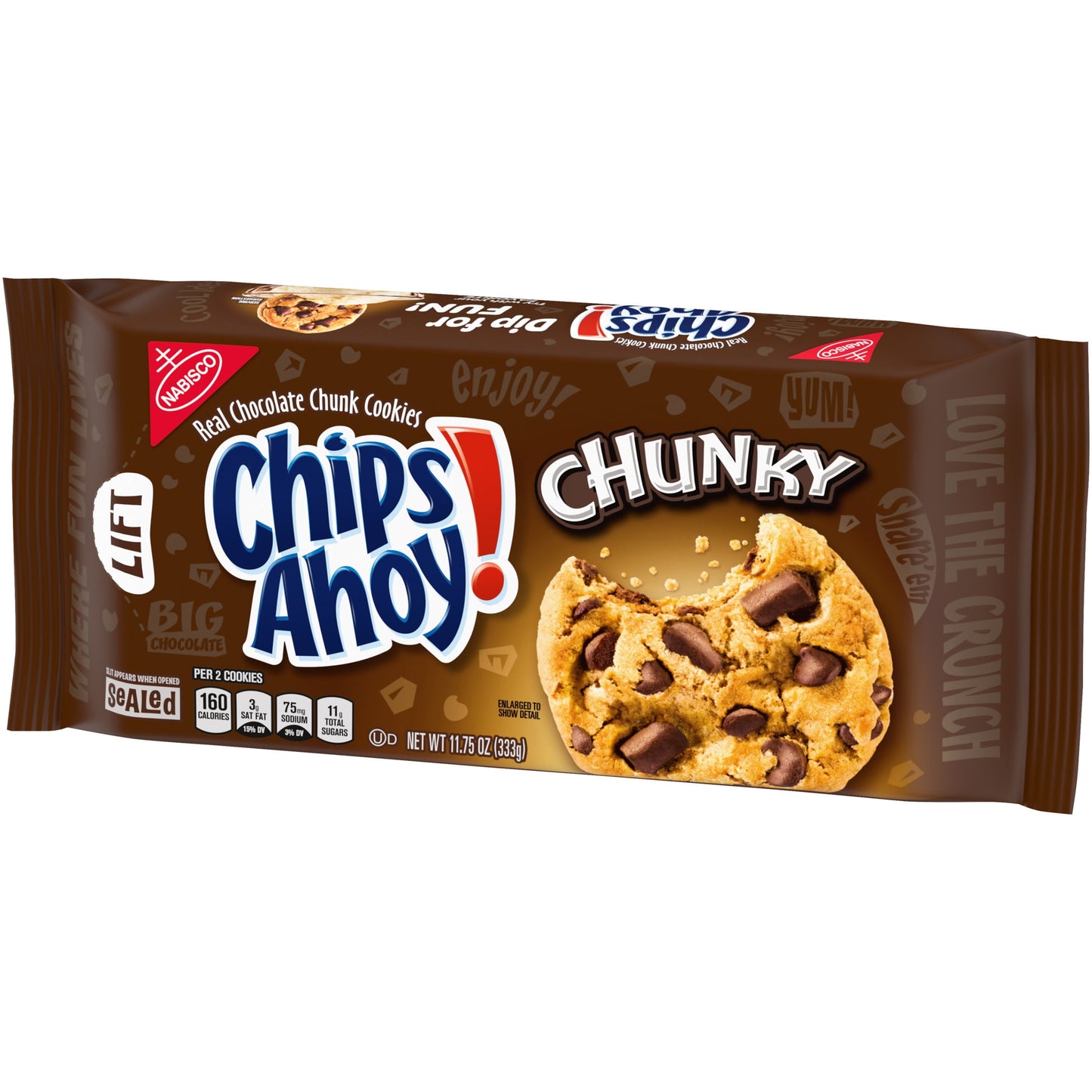 CHIPS AHOY! Chunky Chocolate Chip Cookies, 11.8 oz