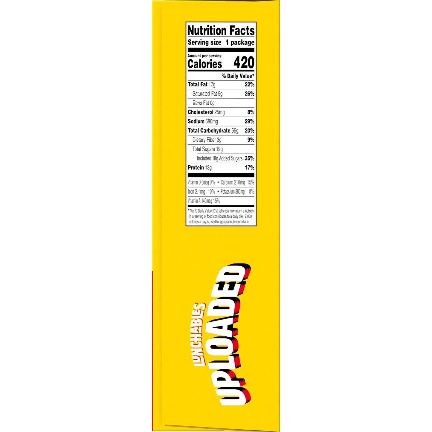 Lunchables Uploaded Deep Dish Pizza with Perpperoni Kids Lunch Meal Kit, 15.12 Oz Box