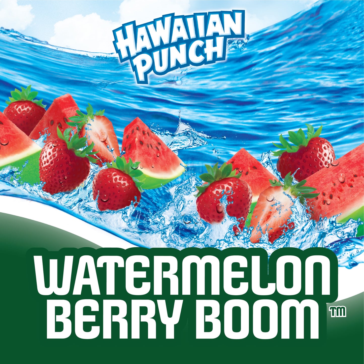 Hawaiian Punch Watermelon Berry Boom Juice, 1 Gal, Bottle