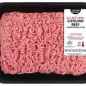 All Natural* 73% Lean/27% Fat Ground Beef, 2.25 lb Tray