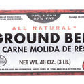 All Natural* 73% Lean/27% Fat Ground Beef, 3 lb Roll