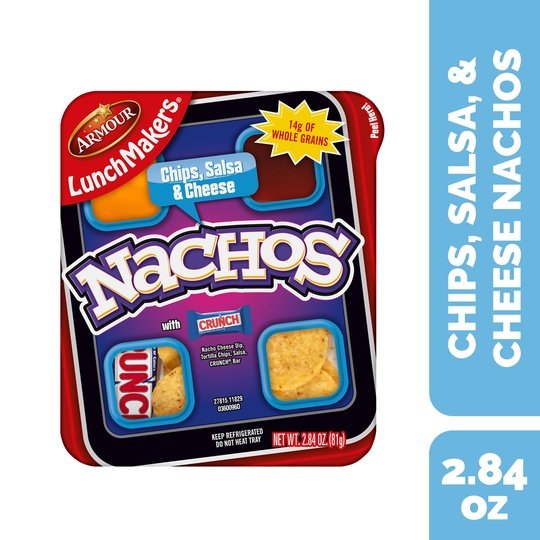 Armour LunchMakers Nachos Kit with Nerds, 2.9 oz, 1 Count