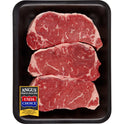 Beef Choice Angus New York Strip Steak Family Pack, 1.53 - 2.63 lb Tray