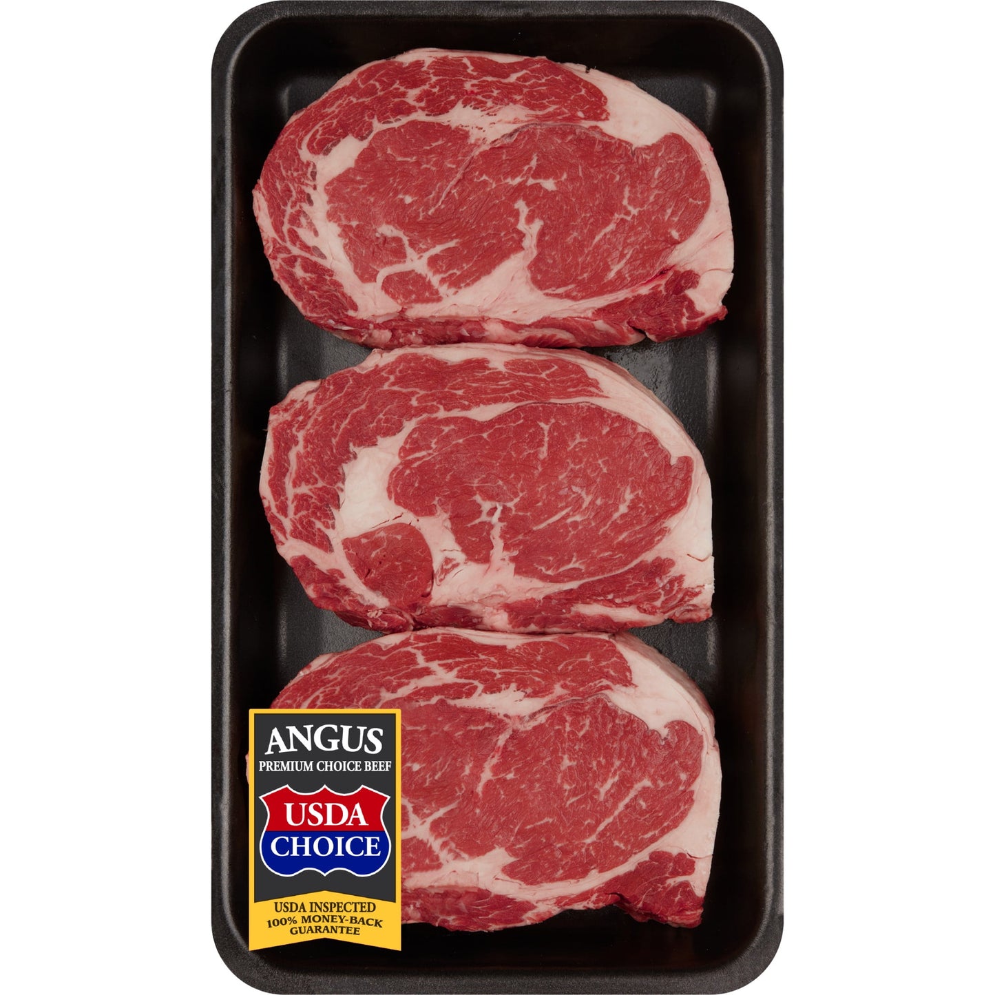 Beef Choice Angus Ribeye Steak, 1.5 - 2.6 lb Tray