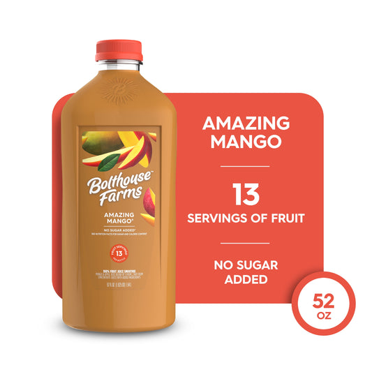 Bolthouse Farms Amazing Mango Fruit Juice Smoothie, 52oz