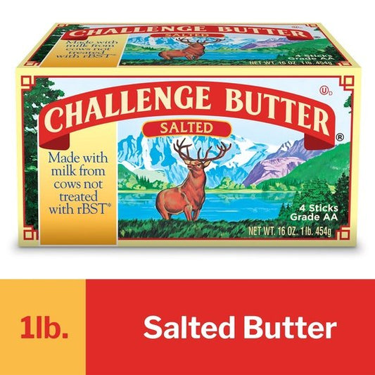 Challenge Butter, Salted Butter, 16 oz, 4 Sticks