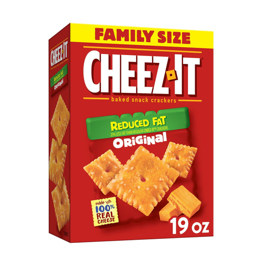 Cheez-It Reduced Fat Original Cheese Crackers, 19 oz