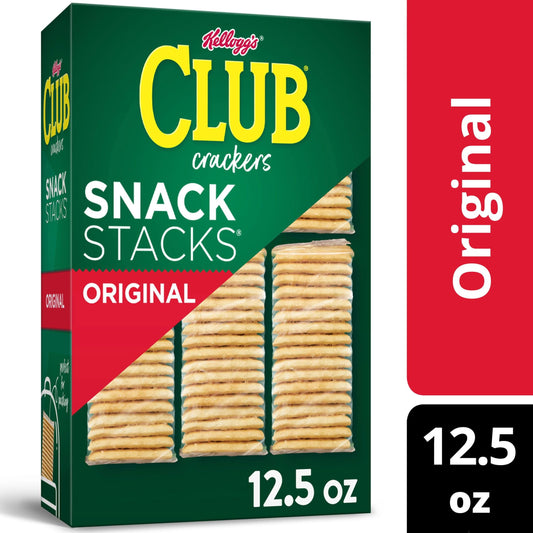 Club Snack Stacks Original Crackers, 12.5 oz, 6 Count