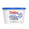 Daisy Pure and Natural Low Fat Cottage Cheese, 2% Milkfat, 16 oz (1 lb) Tub (Refrigerated) - 13g of Protein per serving