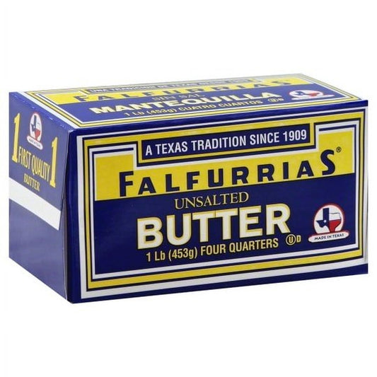 Falfurrias Unsalted Butter Sticks, 16 oz., 4 Count