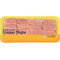Freshness Guaranteed Boneless Skinless Chicken Thighs Family Pack, 4.7 - 5.6 lb Tray