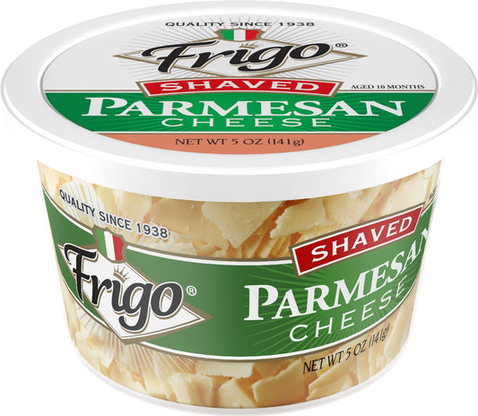 Frigo Shaved Parmesan Cheese, 5 oz Refrigerated Plastic Cup