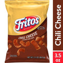 Fritos Corn Chips Chili Cheese Flavored Snack Chips, 3.5 oz Bag