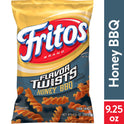 Fritos Flavor Twists Honey BBQ Corn Snacks, 9.25 oz Bag