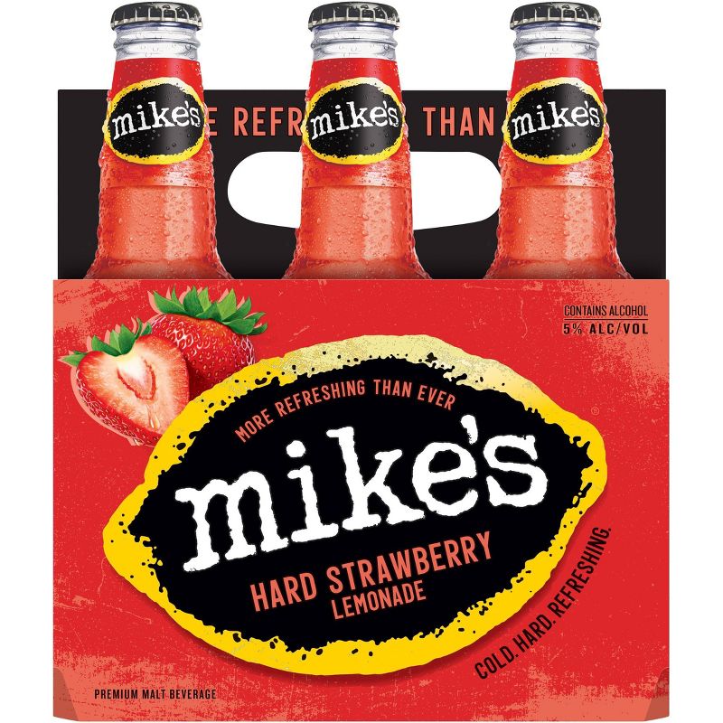 Mike's Hard Strawberry Lemonade - 6pk/11.2 fl oz Bottles