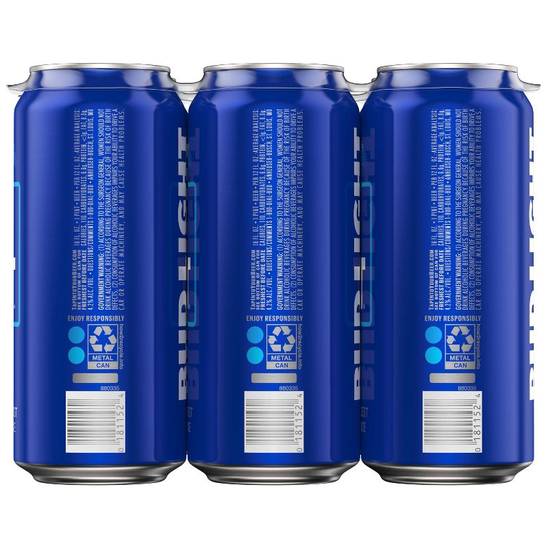 Bud Light Beer - 6pk/16 fl oz Cans