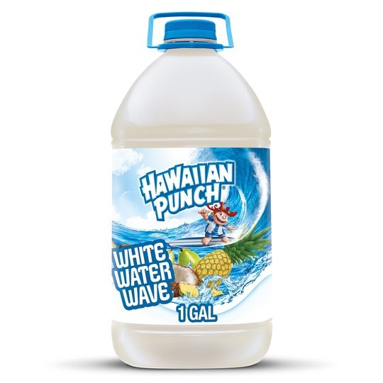 Hawaiian Punch Whitewater Wave Juice, 1 Gal, Bottle