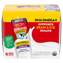 Horizon Organic 1% Lowfat UHT DHA Omega-3 Vanilla Milk, 8 Oz., 6 Count