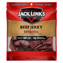 Jack Link’s Beef Jerky, 100% Beef, Original, 2.85 oz, 10g of Protein per Serving